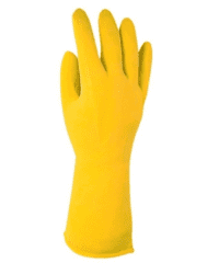Luva De Látex Amarela – Sanro Top