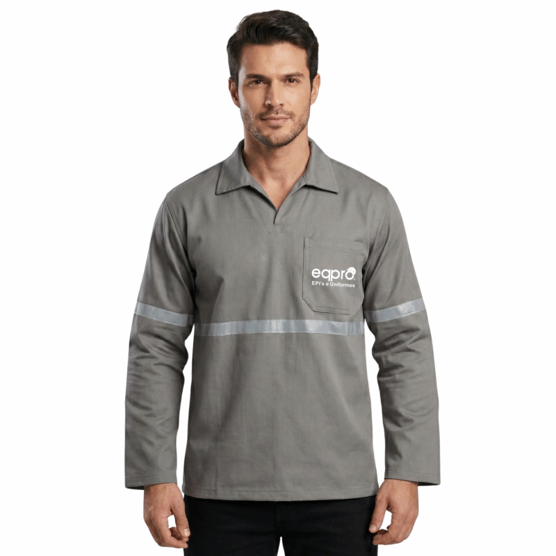 Camisa Profissional Gola Italiana Manga Longa – EQPRO